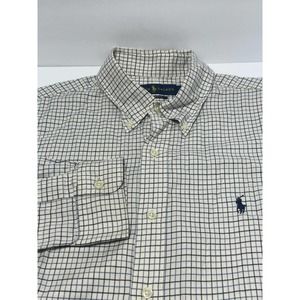 Ralph Lauren Custom‎ Fit Long Sleeve Button Down Size Large